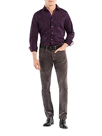 Hoyt Poplin Button-Front Shirt