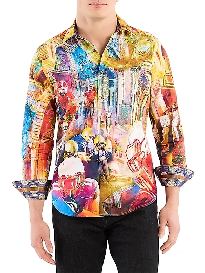 Fantasy Football Cotton Poplin Shirt