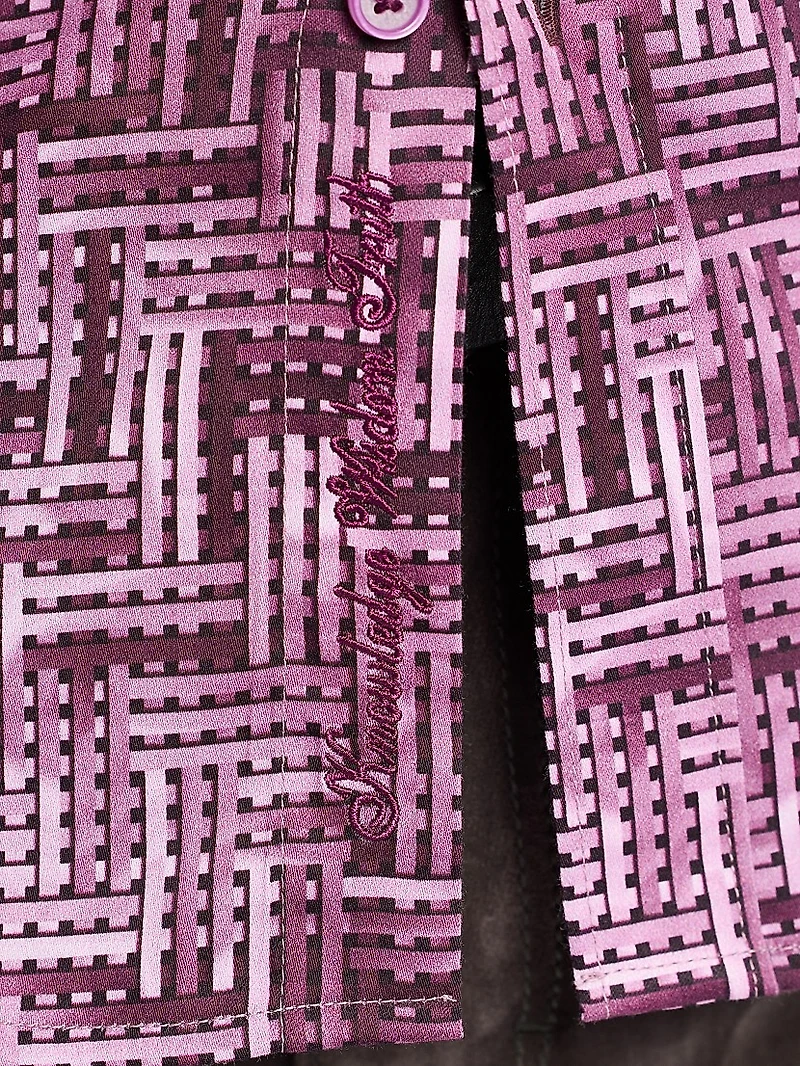 Berkley Tile Print Woven Shirt