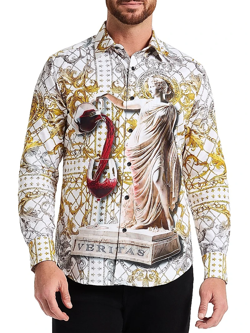 Dionysian Cotton Long-Sleeve Shirt