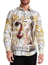 Dionysian Cotton Long-Sleeve Shirt