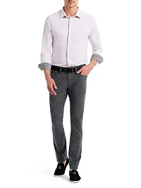 Thurston Paisley Knit Long-Sleeve Shirt