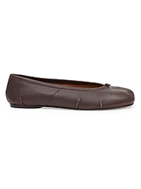 Tabi Leather Ballet Flats