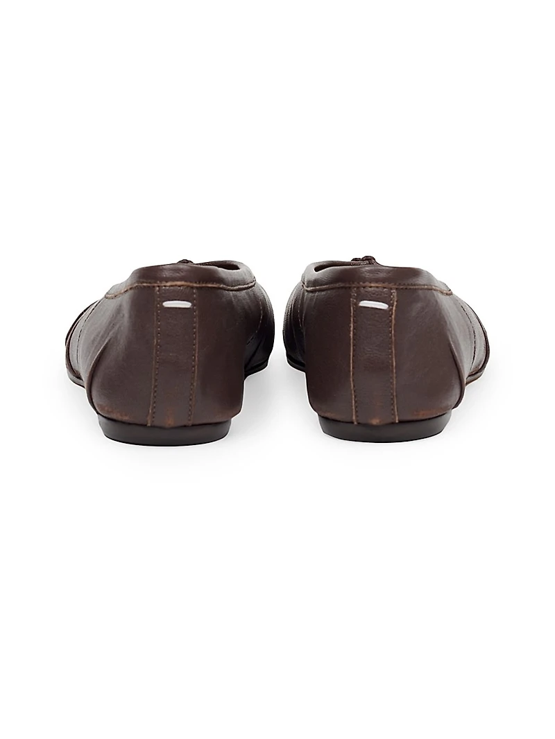 Tabi Leather Ballet Flats
