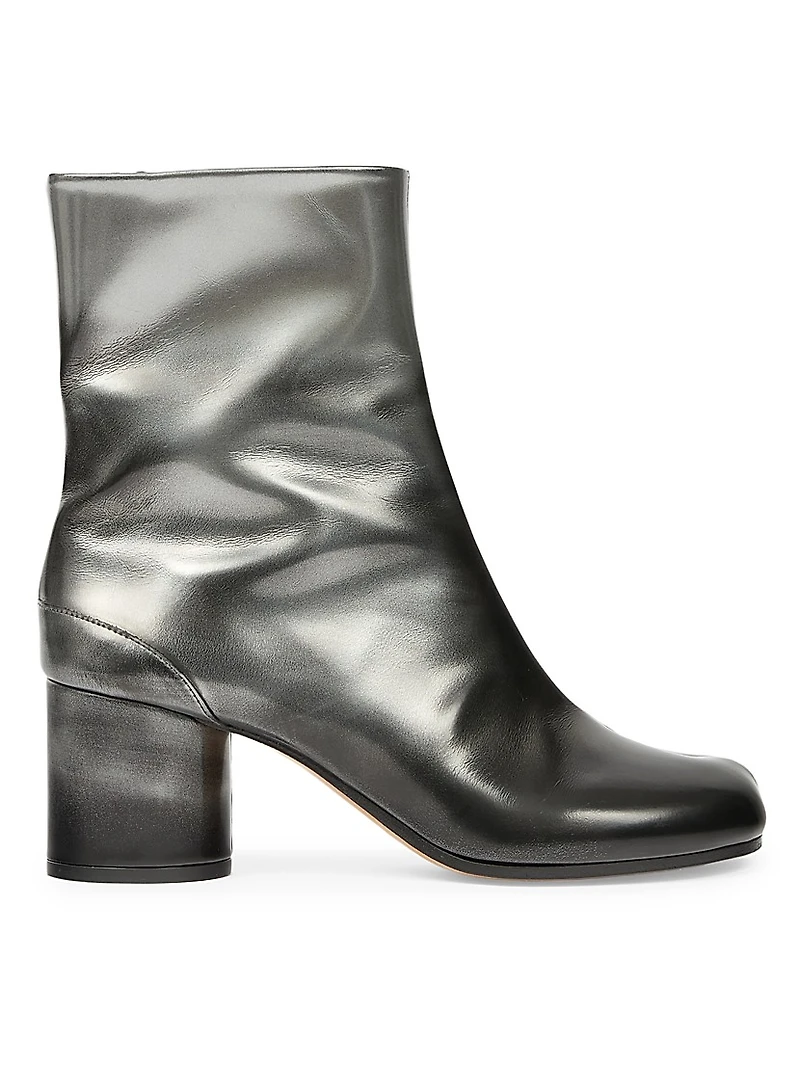 Tabi 60MM Metallic Leather Ankle Boots