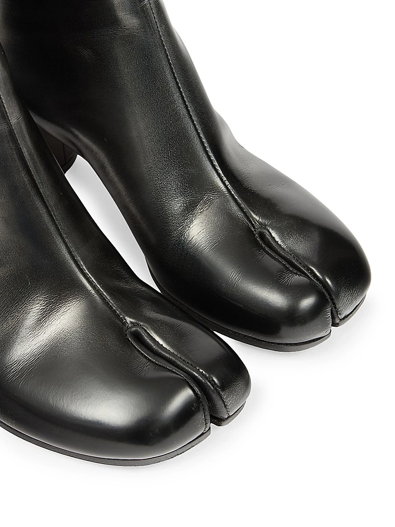 Tabi 60MM Metallic Leather Ankle Boots