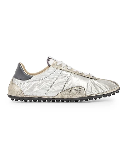 Metallic Low-Top Sprinter Sneakers