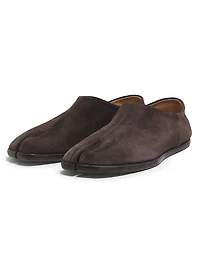 Tabi Babouche Suede Flats