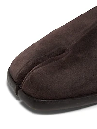 Tabi Babouche Suede Flats