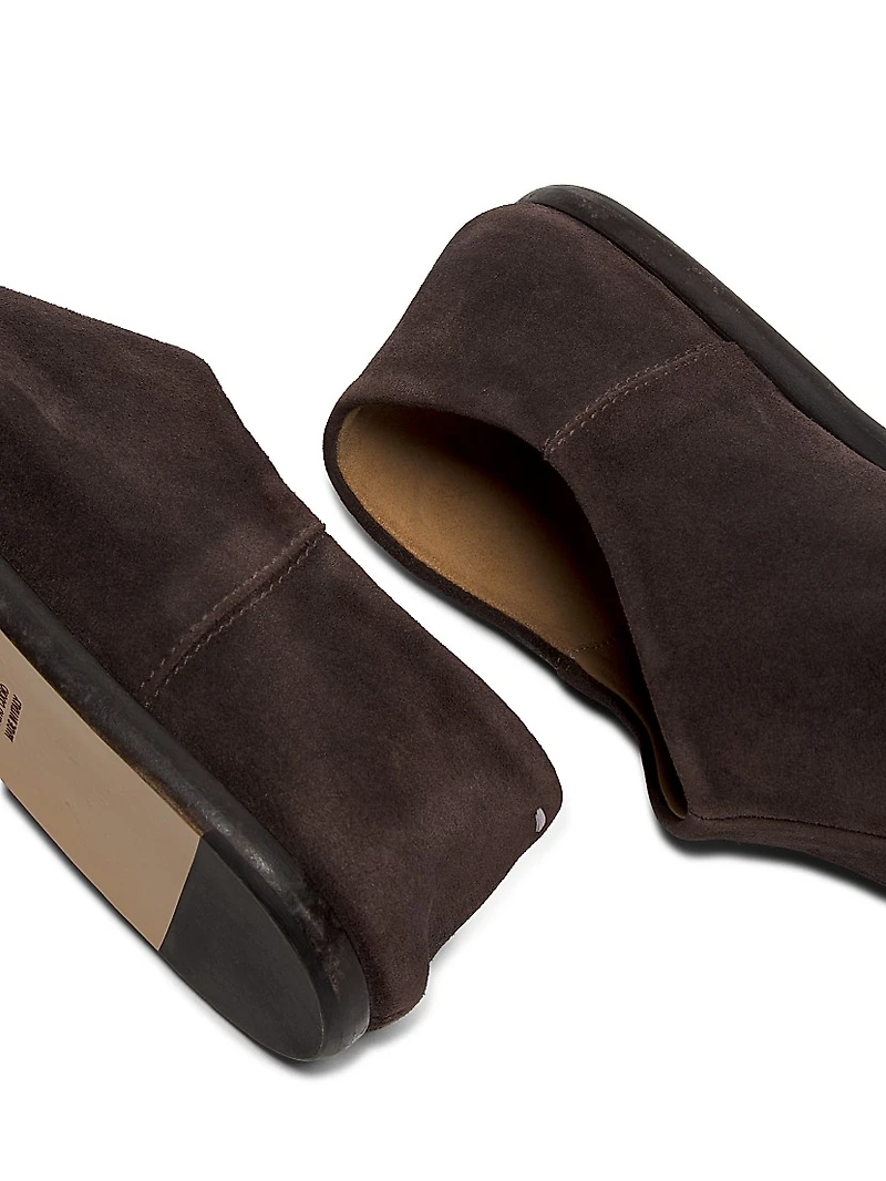 Tabi Babouche Suede Flats