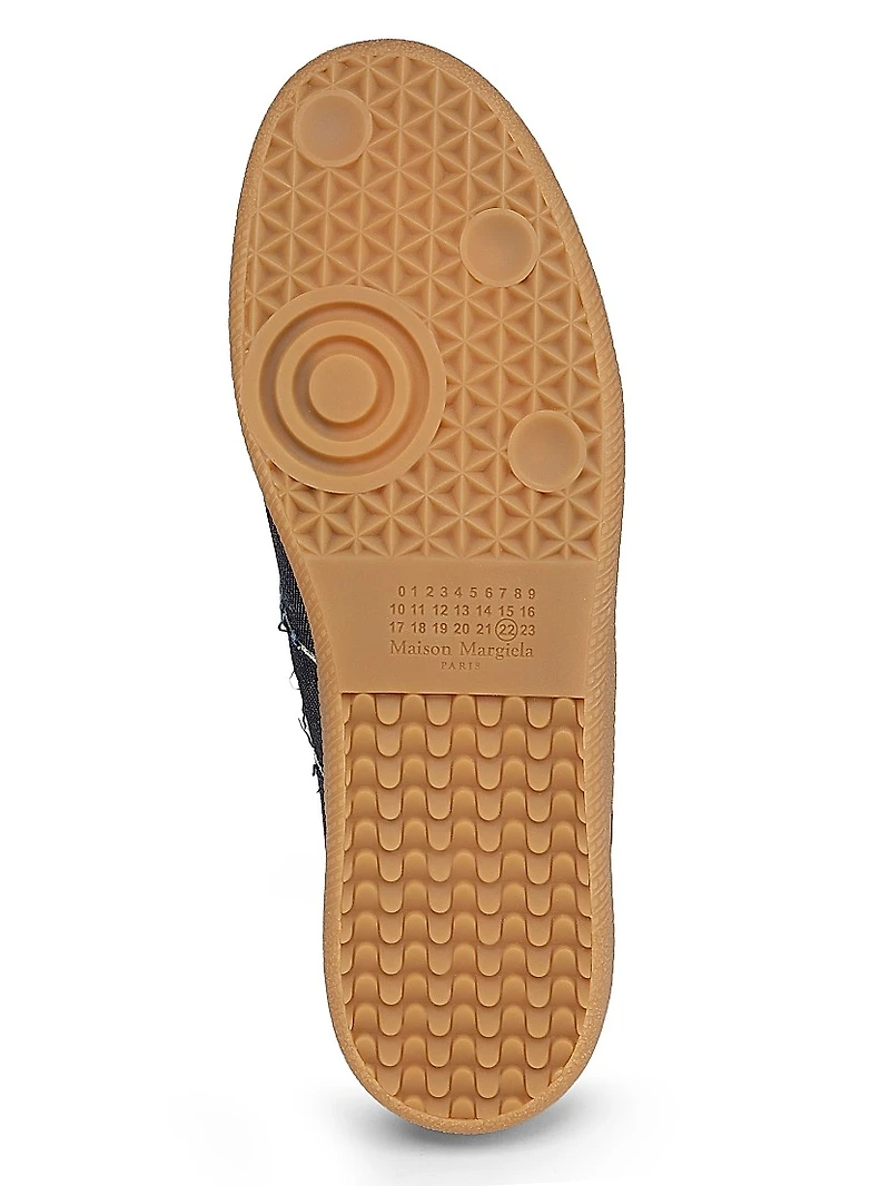 Replica Exclusive Denim Low-Top Sneakers