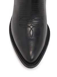 Jojo 90MM Leather Knee-High Boots