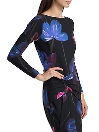 Floral Mermaid Gown
