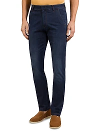 Exquisite Cotton Blend Jeans