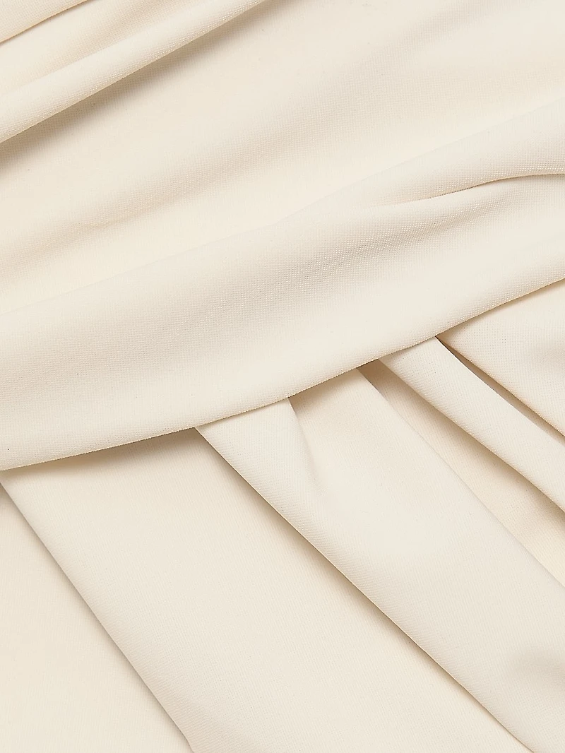 Molan Draped Cocktail Dress