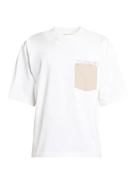 Logo Pocket Cotton T-Shirt