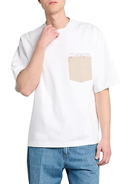Logo Pocket Cotton T-Shirt