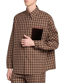 Check Wool Shirt
