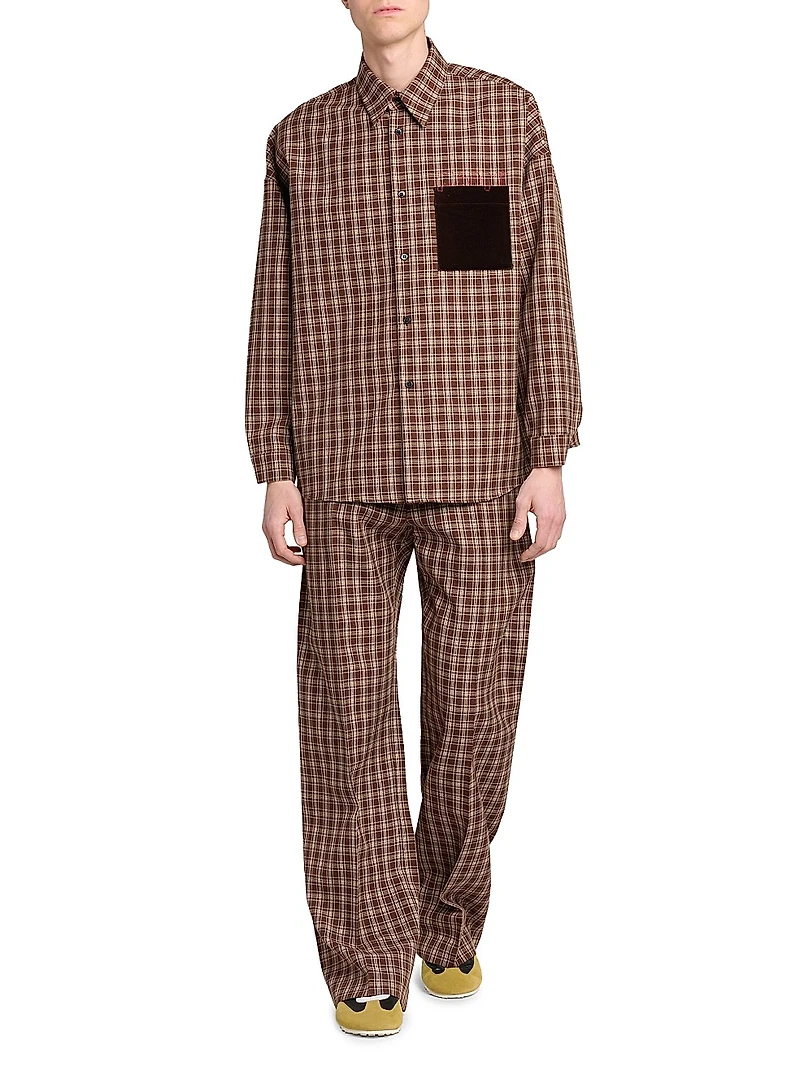 Check Wool Shirt
