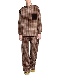 Check Wool Shirt