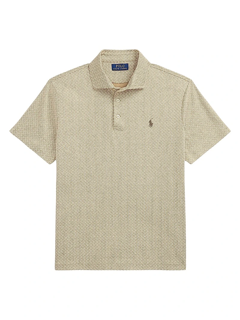 Classic-Fit Soft Cotton Polo Shirt