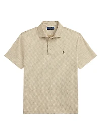Classic-Fit Soft Cotton Polo Shirt