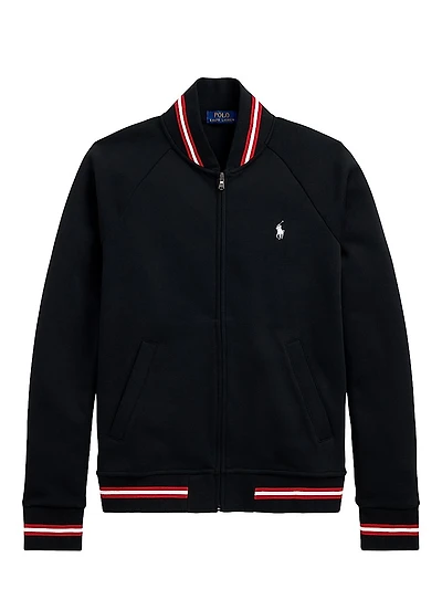 Double-Knit Bomber Jacket