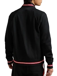Double-Knit Bomber Jacket