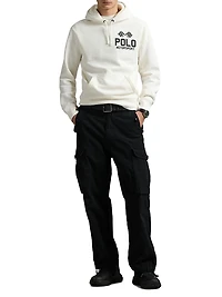 Slub Fleece Graphic Hoodie