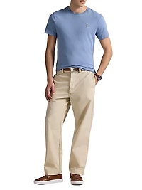 Custom-Slim-Fit Soft Cotton T-Shirt