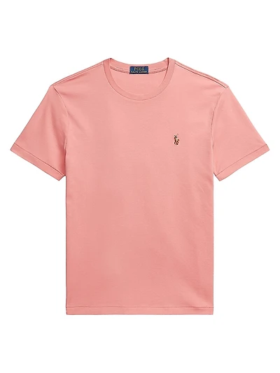 Custom-Slim-Fit Soft Cotton T-Shirt
