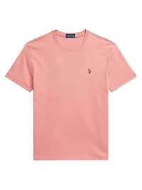 Custom-Slim-Fit Soft Cotton T-Shirt