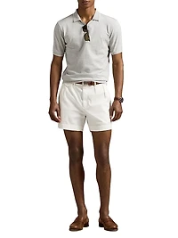 Heathered Polo Shirt