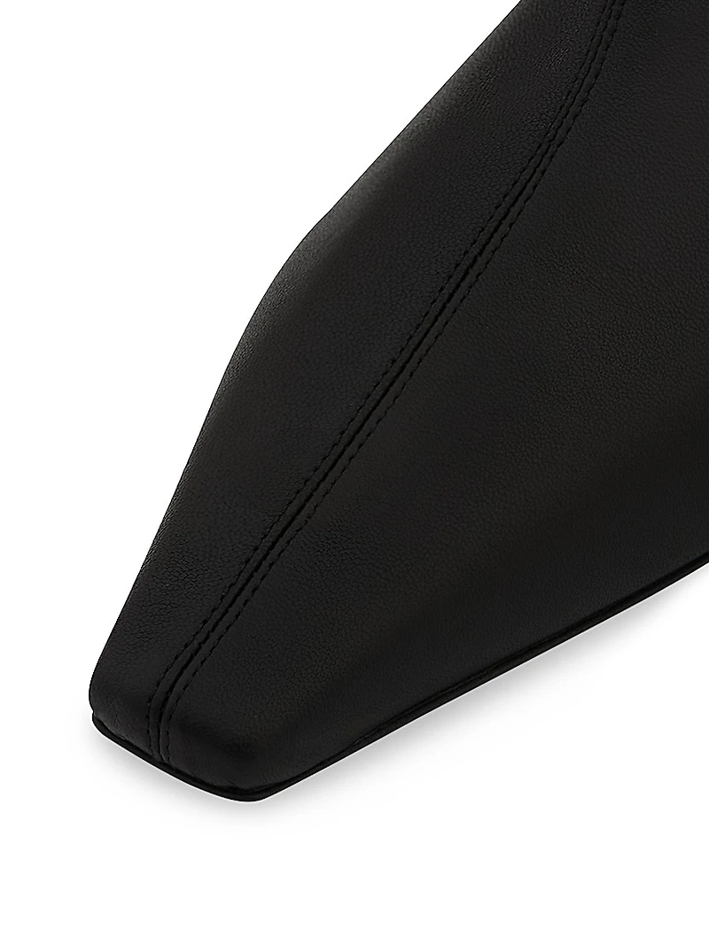 Ran 80MM Stretch-Leather Ankle Boots