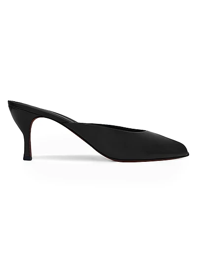Naiad 65MM Leather Mules
