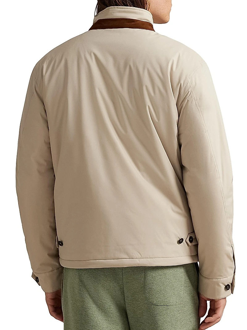Performance Gabardine Full-Zip Jacket