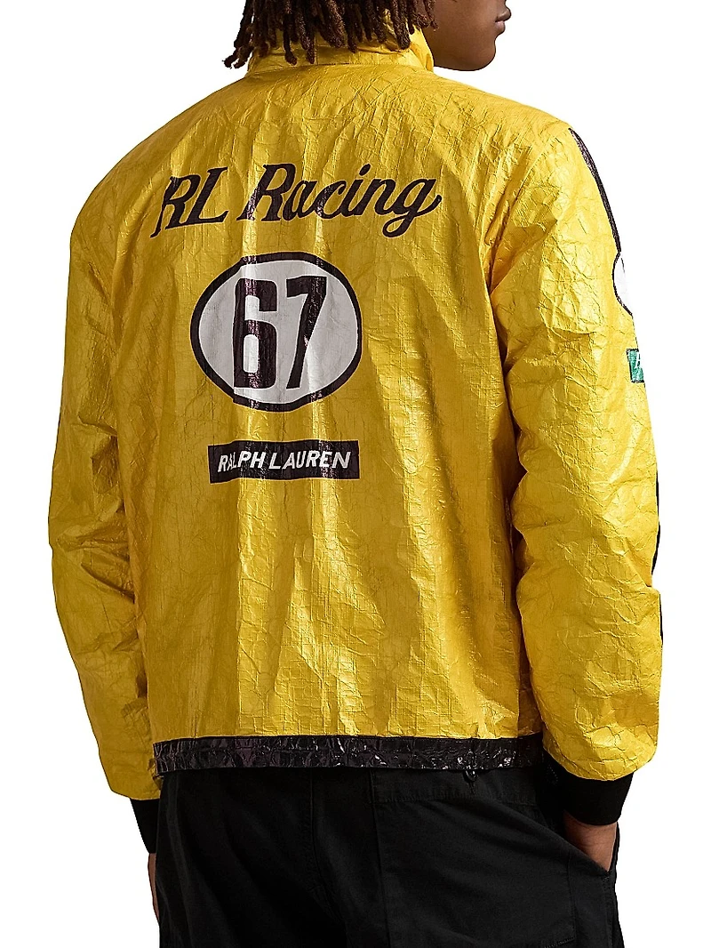 Crinkle Racing Jacket