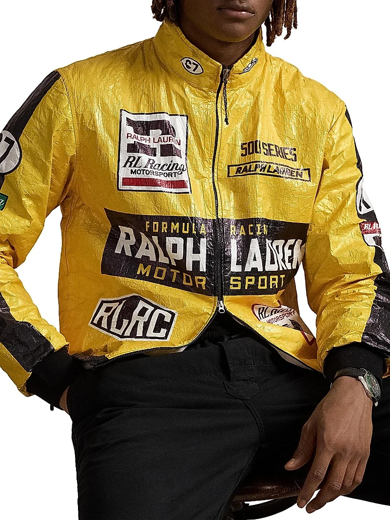Crinkle Racing Jacket