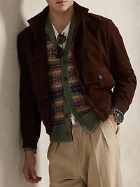 Fair Isle Cotton-Blend Cardigan