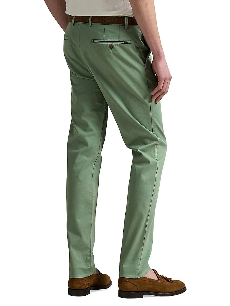 Jarrett Stretch Slim-Fit Sateen Pants