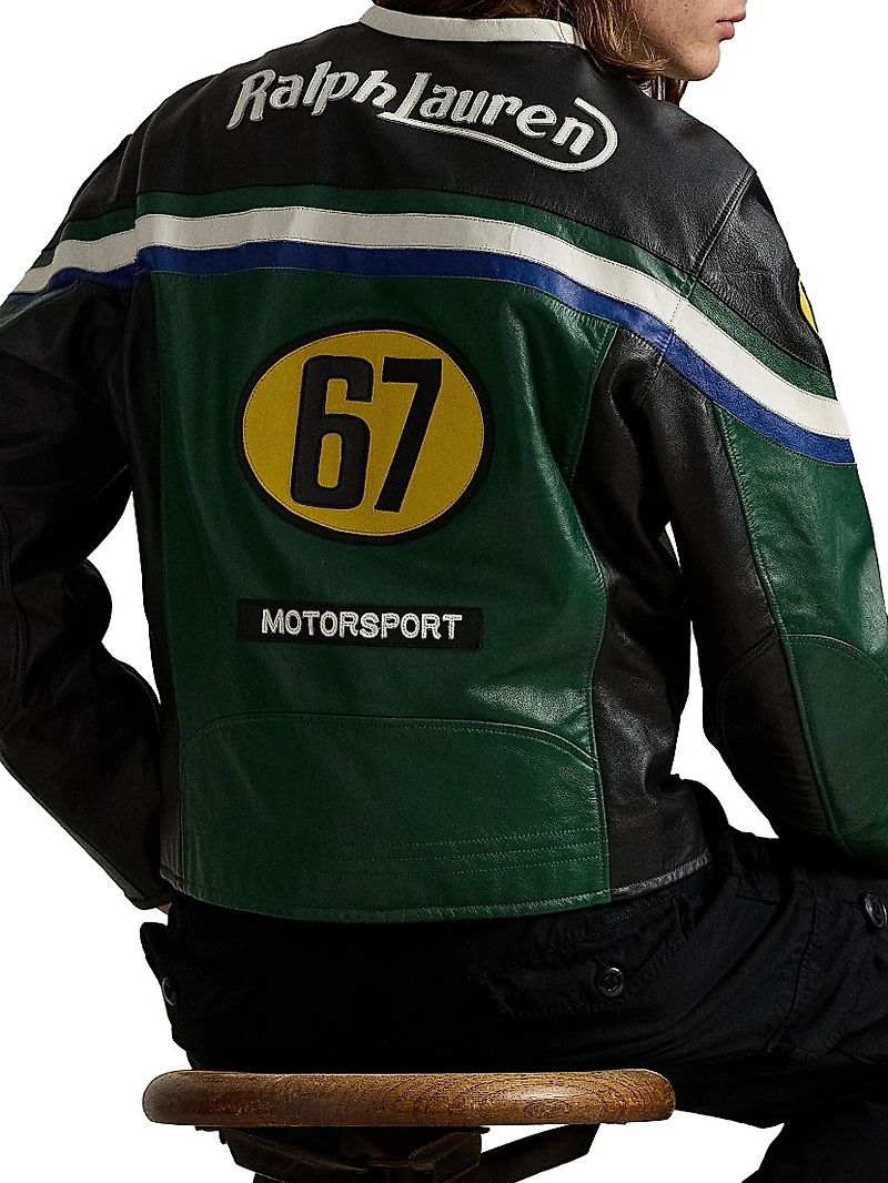 Leather Café Racer Jacket