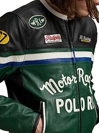 Leather Café Racer Jacket
