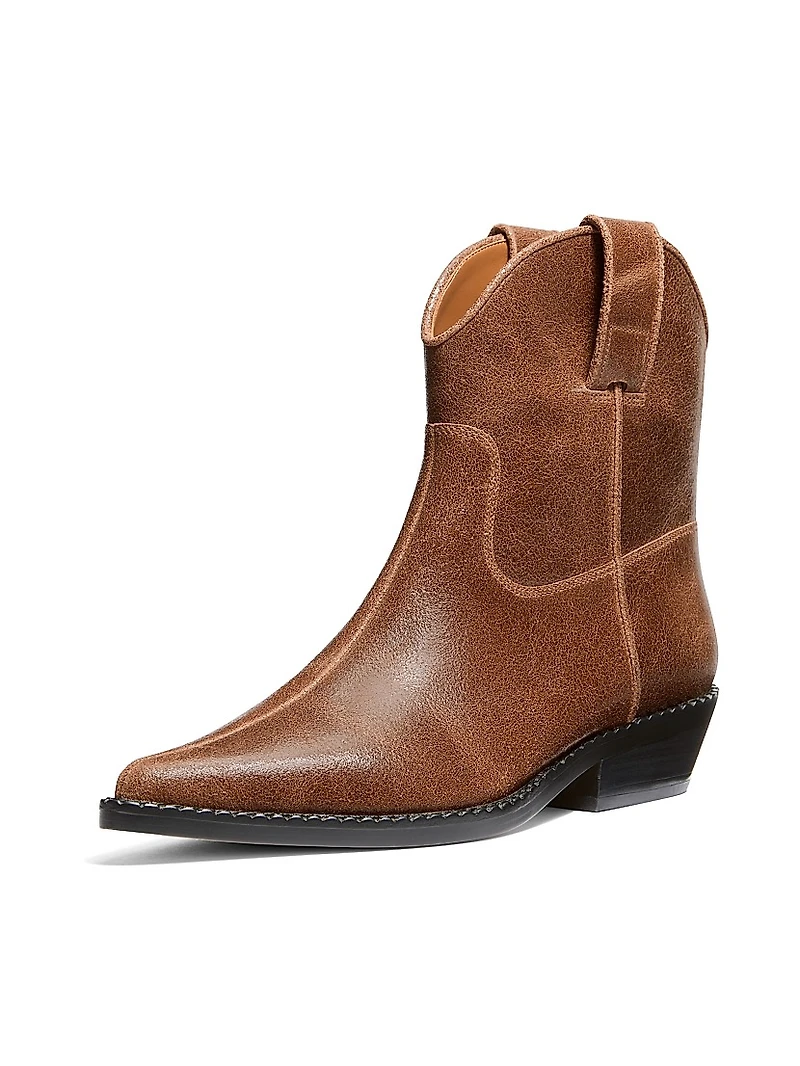 Noemie 40MM Suede Booties