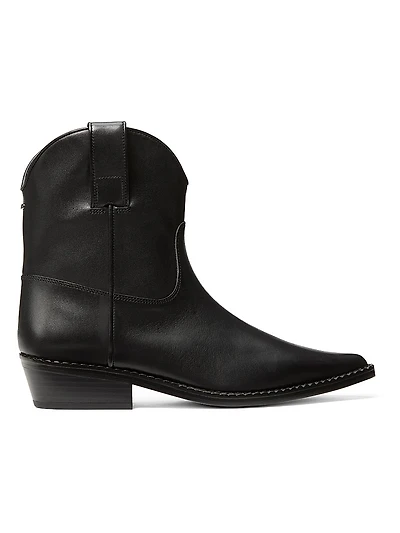 Noemie 40MM Leather Booties
