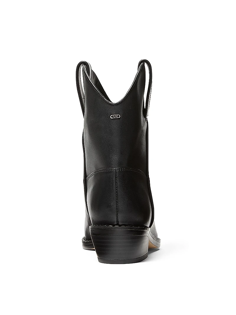 Noemie 40MM Leather Booties