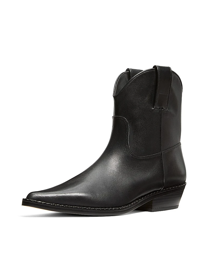 Noemie 40MM Leather Booties