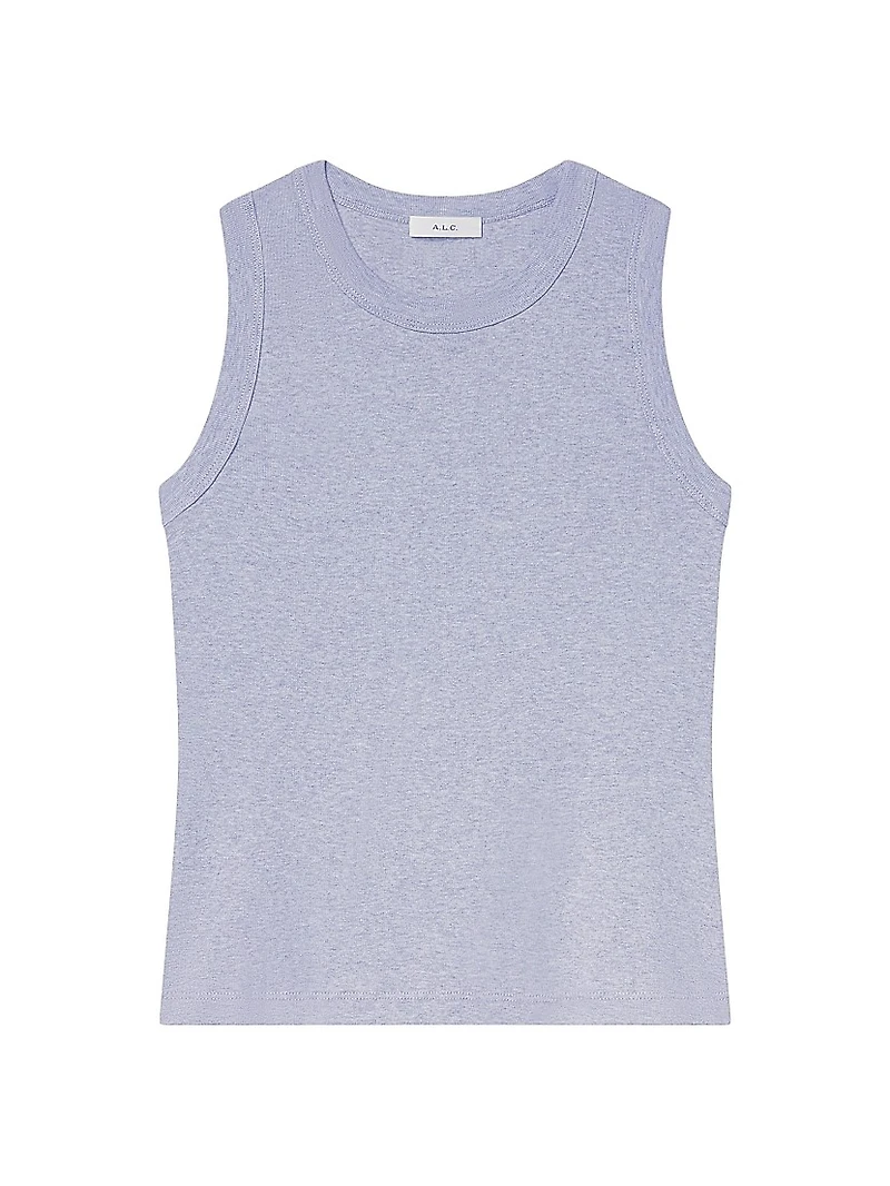 Hadley Heathered Cotton Tank