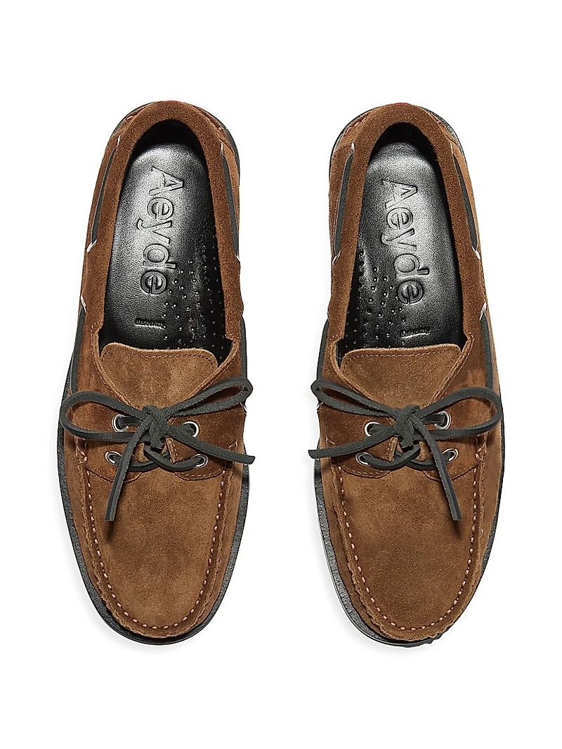 Harris Suede Boat Shoes