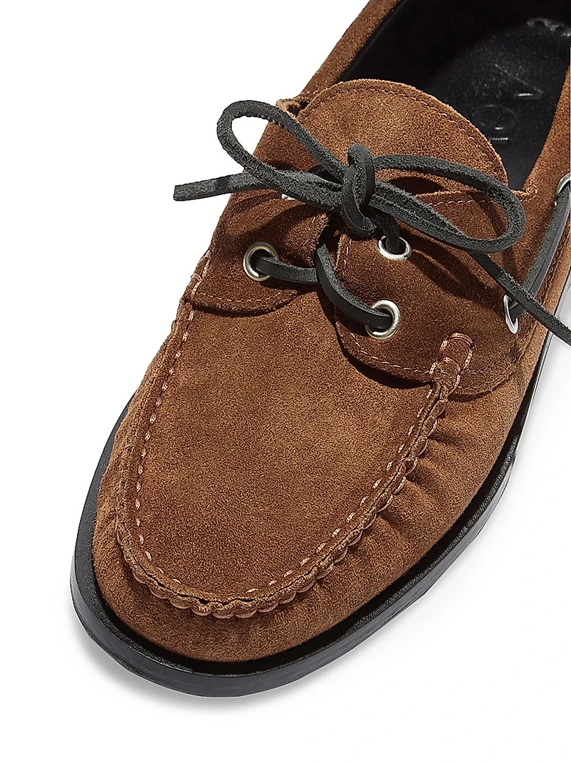 Harris Suede Boat Shoes