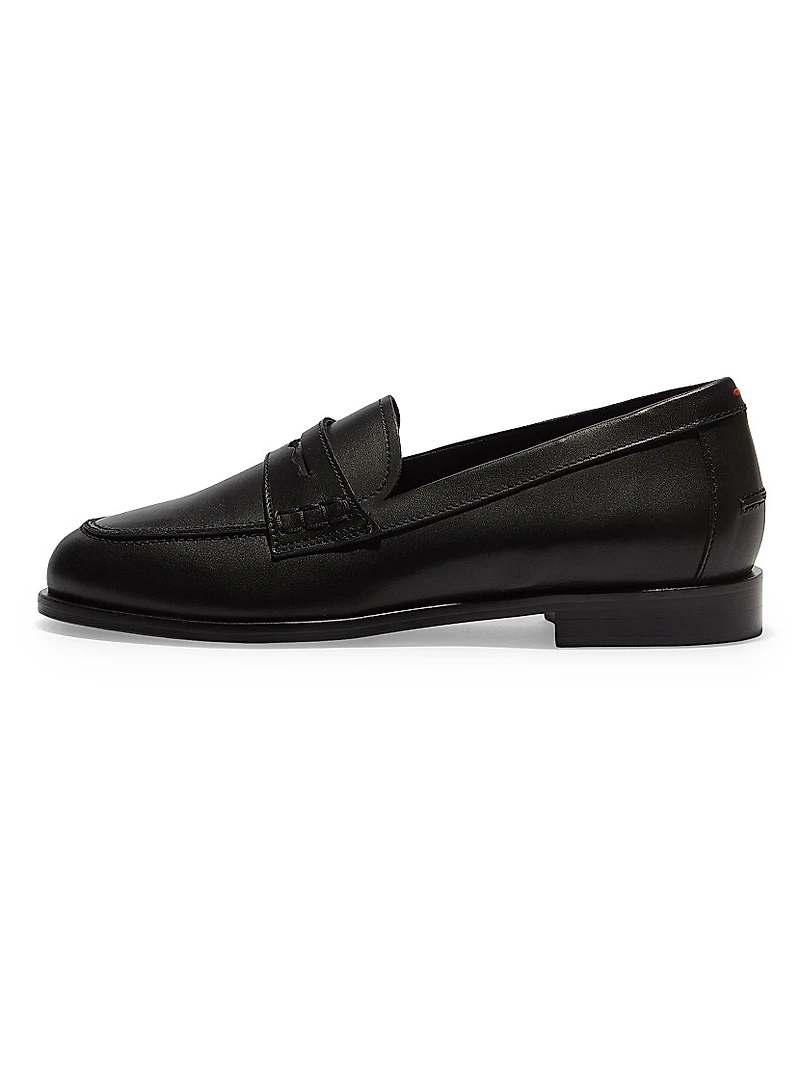 25MM Leather Penny Loafers